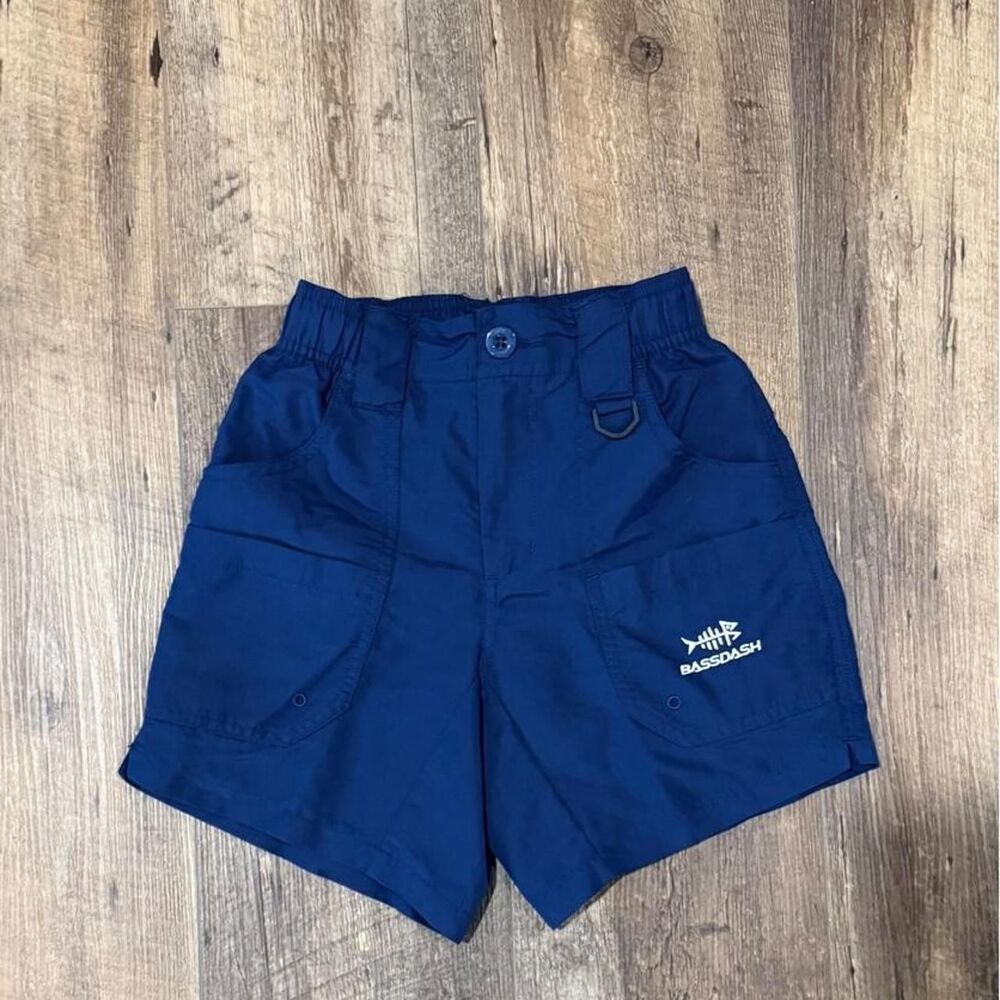 Bassdash Boy's Navy Shorts xs nwot